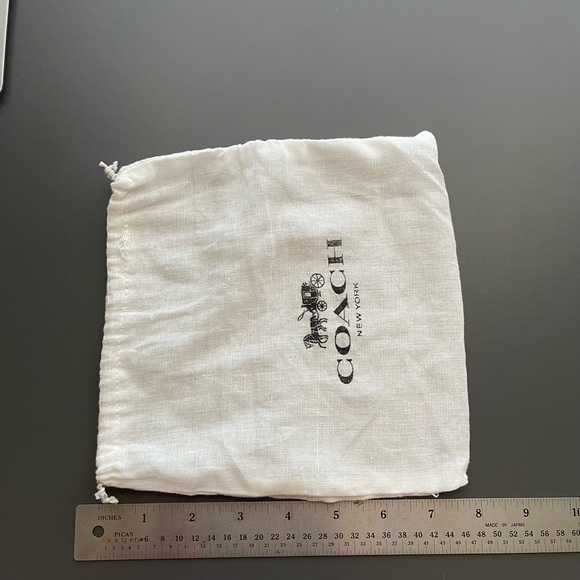 Coach Drawstring Bag 8” - Picture 4 of 5
